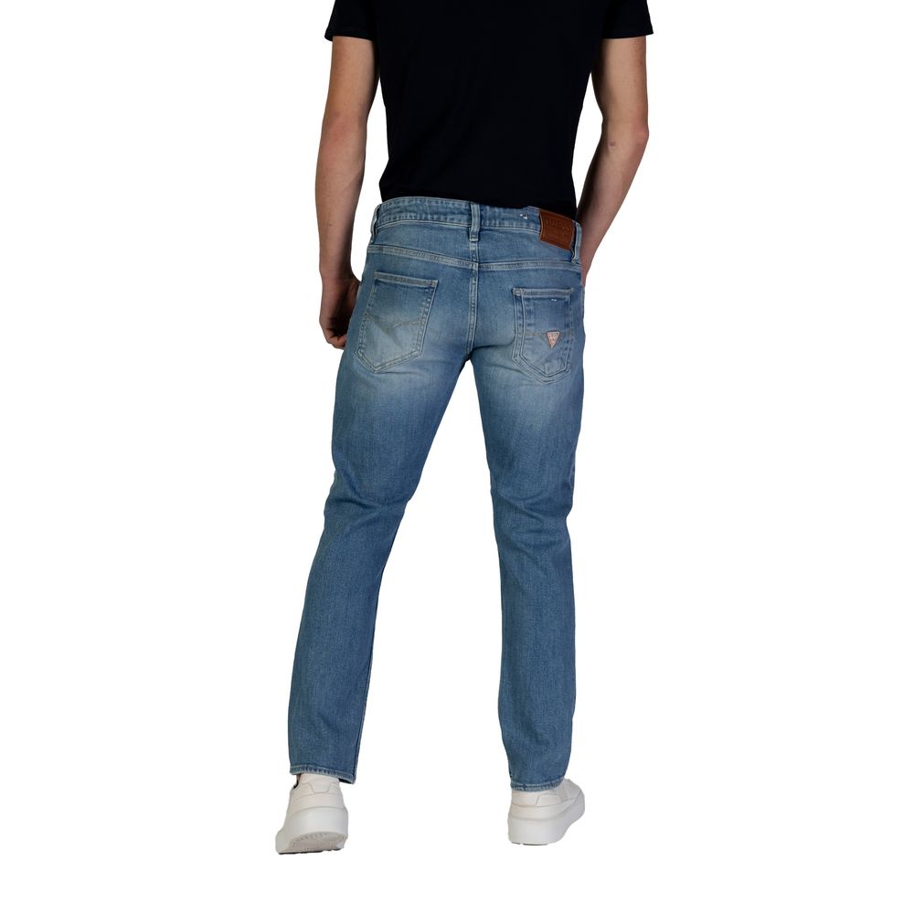 Guess Blue Cotton Skinny Jean