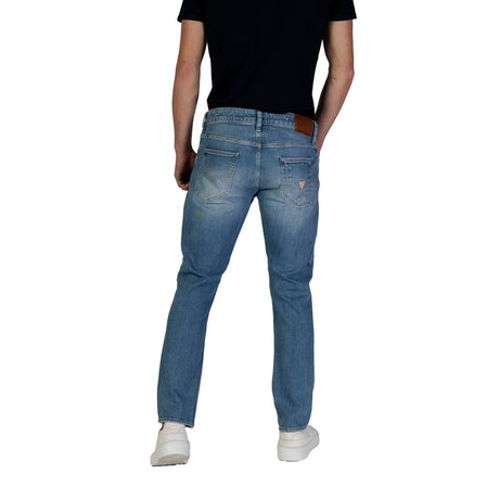 Guess Blue Cotton Skinny Jean