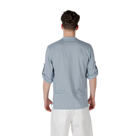 Antony Morato Blue Cotton T-Shirt
