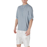 Antony Morato Blue Cotton T-Shirt