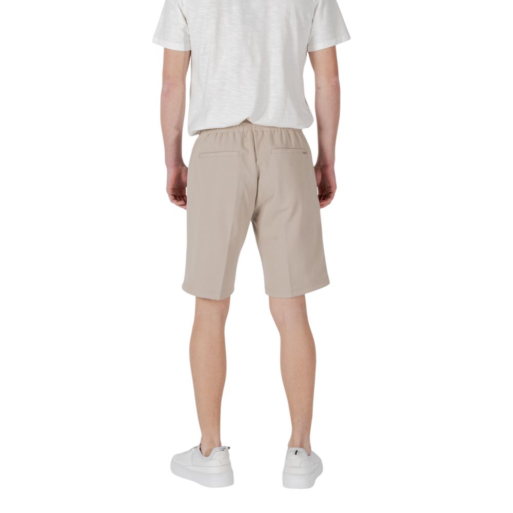Antony Morato Beige Polyester Bermuda