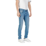 Replay Blue Cotton Skinny Jean