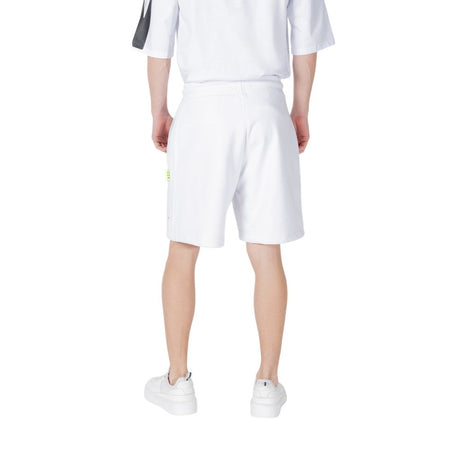 Icon White Cotton Bermuda