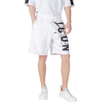 Icon White Cotton Bermuda