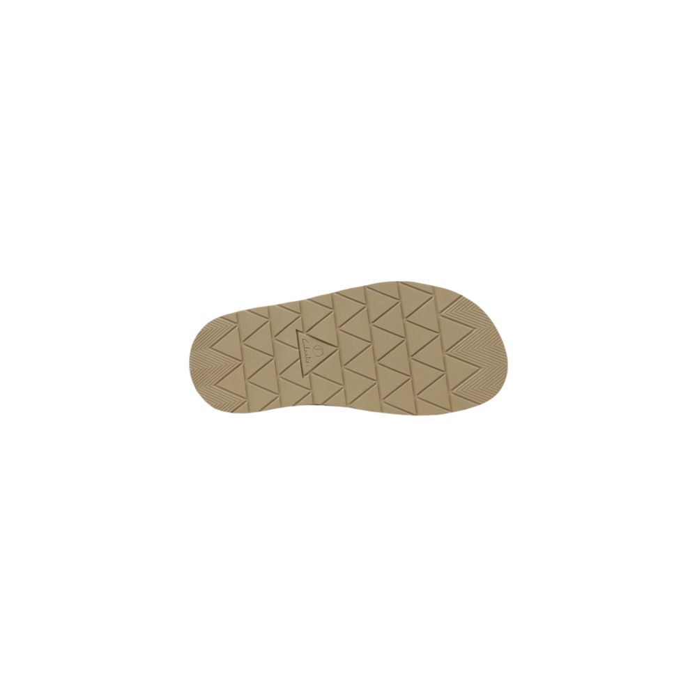 Clarks Beige Suede Leather Clog