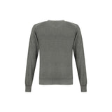 Cruciani Green V-neck Sweater