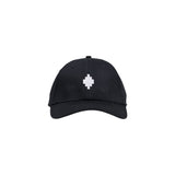 County of Milan Black Cotton Cap (Baseball Hat)
