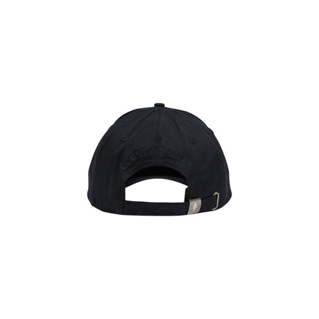 County of Milan Black Cotton Cap (Baseball Hat)