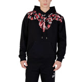 County of Milan Black Cotton Hoodie
