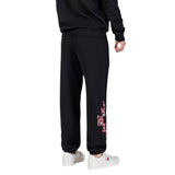 County of Milan Black Cotton Joggers Workout Pant
