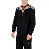 County of Milan Black Cotton Sweatshirt