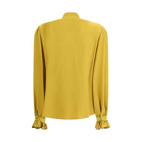 Valentino Bicolor Silk Blouse
