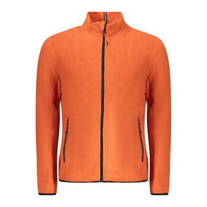 Norway 1963 Orange Polyester Men Sweater
