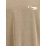 Represent Brown Cotton T-Shirt