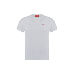 Diesel White Cotton T-Shirt