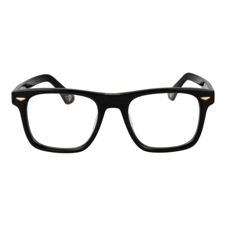 Police Black Cellulose Acetate Glasses (Frames)