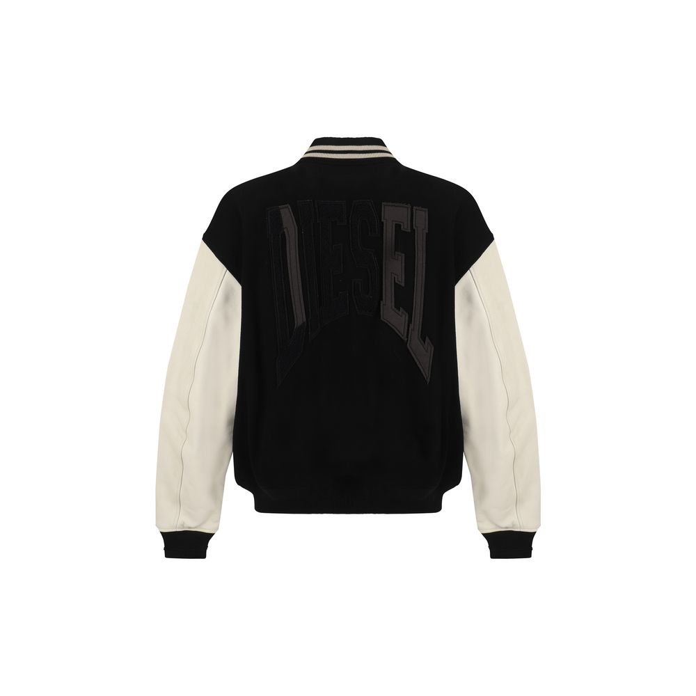 Diesel Multicolor Wool Bomber