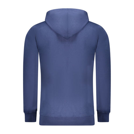 Rifle Blue Cotton Men's Hoodie