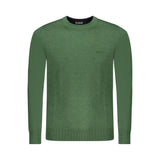 Rifle Green Wool Men Sweater