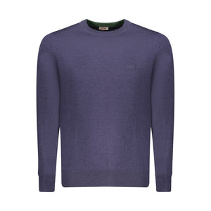 Rifle Blue Polyester Men's Sweater