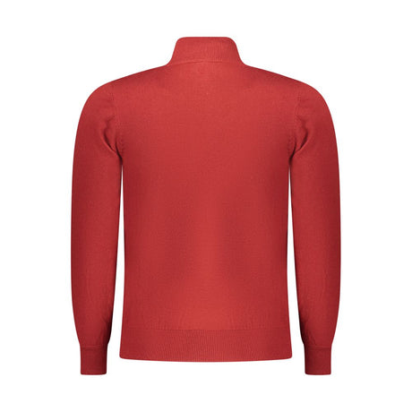 Rifle Red Polyester Men Sweater
