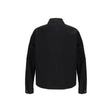 Stone Island Black Cotton Coat