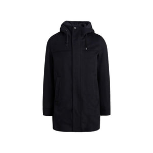 Herno Black Cashmere Coat