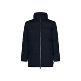 Herno Blue Polyester Coat