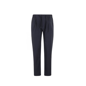 Herno Blue Wool Casual Pants