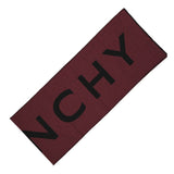 Givenchy Red Virgin Wool Scarf