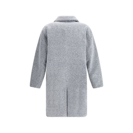 Herno Gray Polyester Coat
