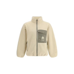 Maison Kitsuné Cream Polyester Shell Jacket