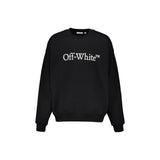 Off-White Black Cotton Sweatshirt