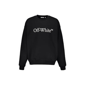 Off-White Black Cotton Sweatshirt