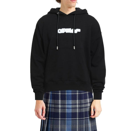 Off-White Black Cotton Sweatshirt