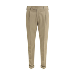 PT Torino Bicolor Fleece Wool Dress Pants