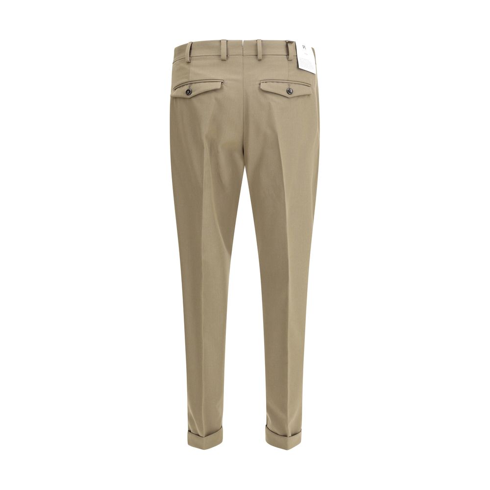 PT Torino Bicolor Fleece Wool Dress Pants