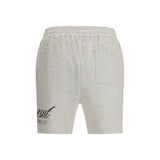 Represent Cream Cotton Bermuda Shorts