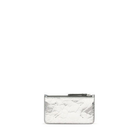 Margiela Silver Calf Leather Bos Taurus Wallet