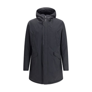 Herno Black Polyester Parka