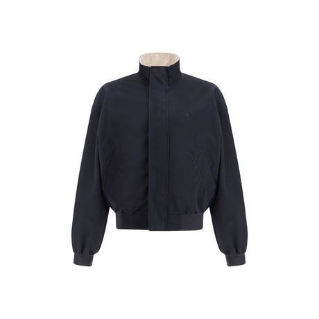 Balenciaga Blue Cotton Bomber