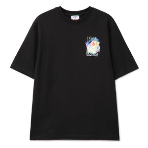 Casablanca Black Cotton T-Shirt