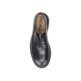 Premiata Black Calfskin Oxfords And Derbies