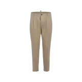 Dsquared² Beige Cotton Chino Pants