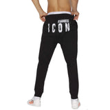 Dsquared² Black Cotton Joggers (Workout Pants)