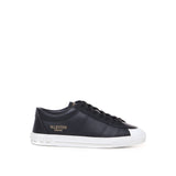 Valentino Garavani Black Calfskin Low Top Sneakers