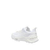 Valentino Garavani White Fabric Athletic Sneakers