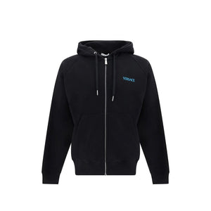 Versace Black Cotton Sweatshirt