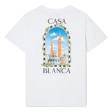 Casablanca White Cotton T-Shirt