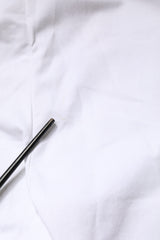 AGLINI White Skinny Fit Mid Waist Men Denim Trouser Jeans